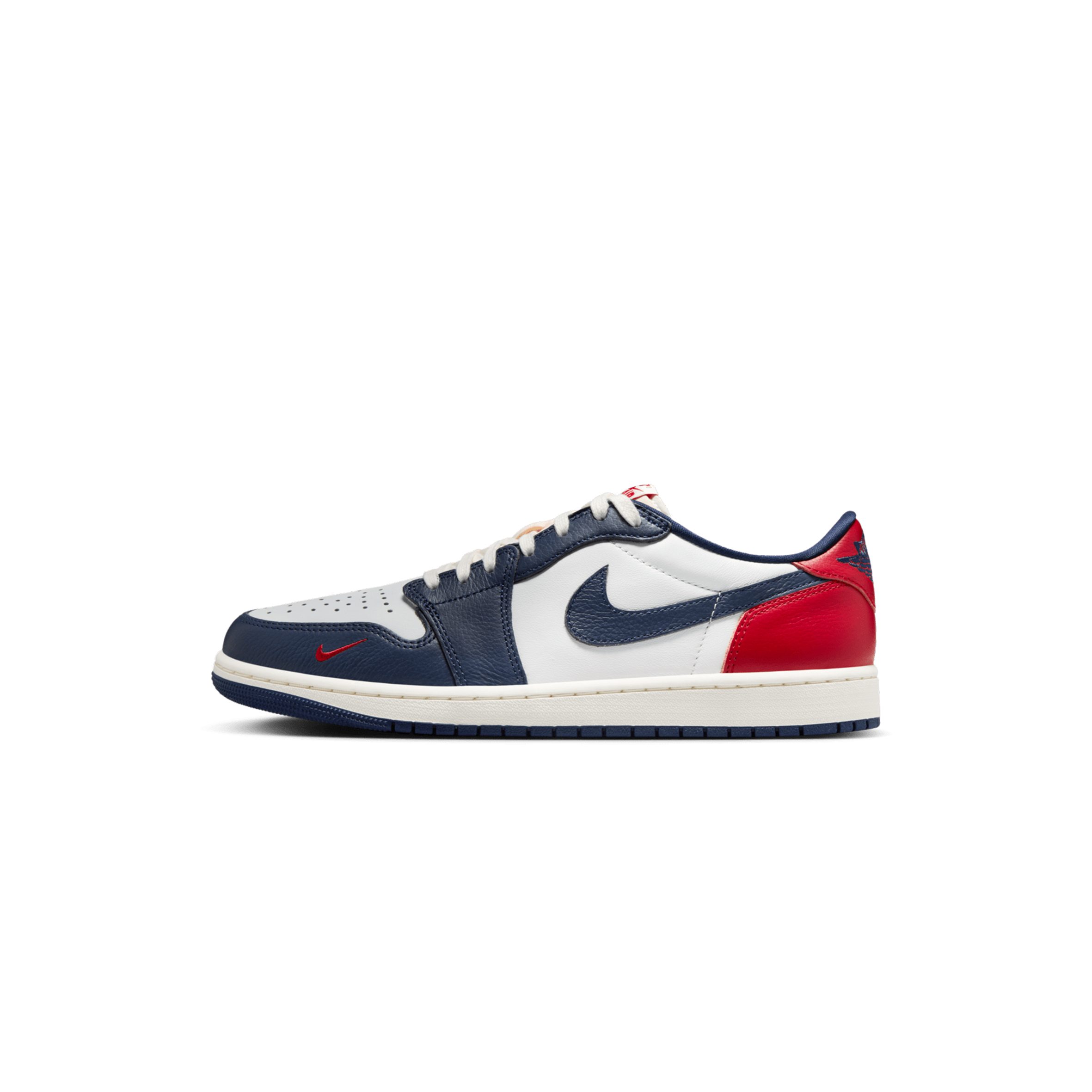 AIR JORDAN 1 LOW OG GYM RED & MIDNIGHT NAVY HQ2993-100